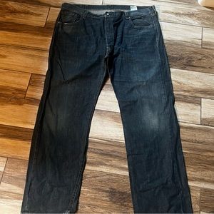 Levi's Men's Deep Indigo Relaxed Jeans